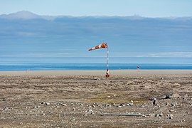 Windsock at Gjoa Haven Airport