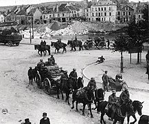 30th Infantry Division in Bellicourt, France