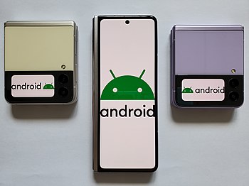 运行Android操作系统的智能手机