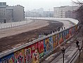 The Berlin Wall in 1986