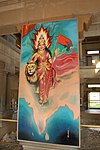 Bharat Mata picture in the temple