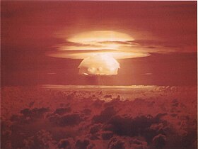 Le champignon atomique de Castle Bravo.