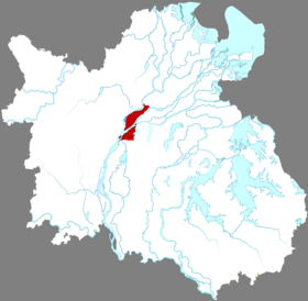 Localisation de Dōnghú Qū