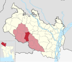 Location of Chirirbandar