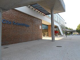 Station vue de l'extérieur en 2012.