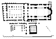 Ground plan of the church