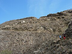 行程3：階段までの登山道