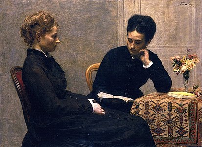 La Lecture (1877), musée des Beaux-Arts de Lyon.