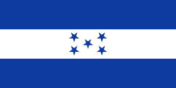 Drapeau du Honduras (1866-1895).