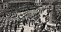 Royal Navy State Funeral Gun Carriage at funeral of Edward VII, 1910