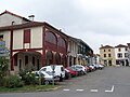 Arcades sur la place de la Mairie.