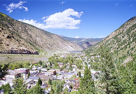 Georgetown from the Guanella Pass Scenic Byway