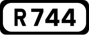 R744 road shield}}