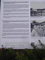 Details in Germany of operation Chastise at the Möhne dam memorial entrance
