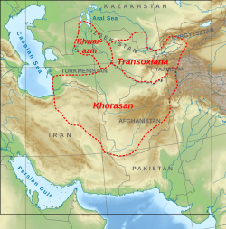 Greater Khorasan and neighbouring regions