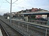 The platform at Lick Mill station