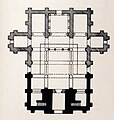 floorplan for the Church of San Miguel de Lillo