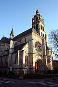 Façade de l'église.