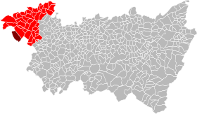 Localisation de Communauté de communes du Bassin de Neufchâteau