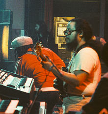 Chung, on tour with Peter Tosh (1978)