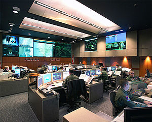 NORAD Command Center, United States Air Force photograph