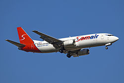 B737-400 der Samair