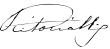 Signature de Victoria