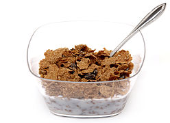 Oat bran cereal