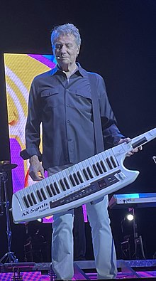 Lamm performing with Chicago in 2022
