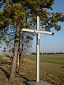 Croix de chemin à Saint-Martin-de-Bossenay