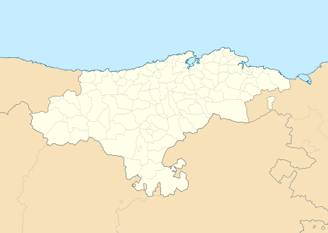 2017–18 Tercera División is located in Cantabria