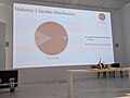 Students' visualisation of The Survey of Scottish Witchcraft Database - witch gender distribution