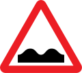Uneven road