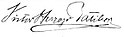 Victor I's signature