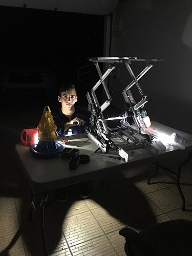 Weary But Hopeful by Nels2235. 67 days after Hurricane Maria hit his rural community in Puerto Rico, high school junior Nelson Badillo hopes to finish his robot in time to reach the U.S. one more time. Everything is a challenge this year.