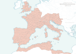 400年的西罗马帝国