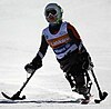 Anna-Lena Forster competing at the 2013 IPC Alpine World Championships