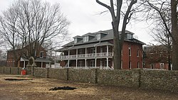 The Wood County Home and Infirmary, southeast of Bowling Green