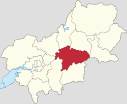 Location in Yanqing District