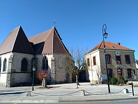 The town hall in Écrosnes