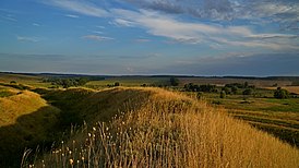 Остатки укреплений Бельского городища