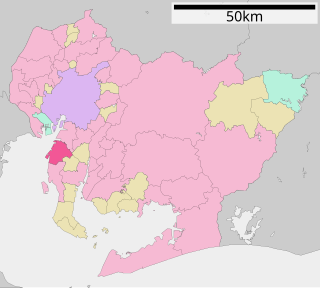 知多市位置図