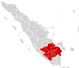 Sumatra Meridionale – Mappa