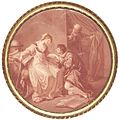 Abelard and Eloise Surprised by Fulbert, after Angelica Kauffman, 1778