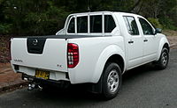 Nissan Navara RX (Australia; pre-facelift)