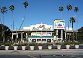 Facciata d'ingresso del Rose Bowl