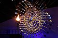 The Rio 2016 Games had an innovative cauldron, which featured a kinetic sculpture with a small flame.