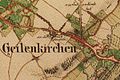 Geilenkirchen auf der Uraufnahme von 1846