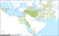 Tulunids (868-905), Bagratid Armenia (880s-1045 AD), Sajid dynasty (889-929), Abbasid Caliphate (750-1258/1261-1517 AD), Saffarid dynasty (861-1002 AD) and Samanid Empire (819-999 AD) in 900 AD.