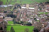 Aerial photograph of Wells